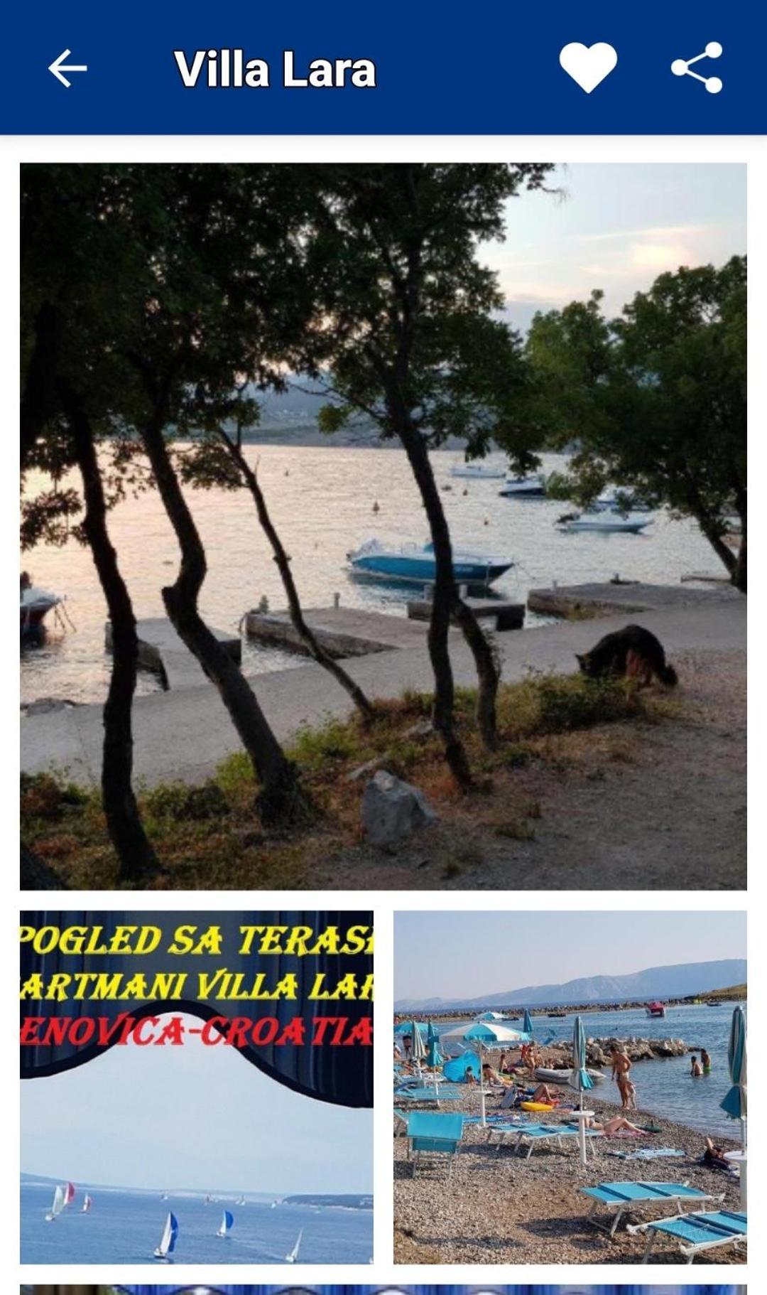 Villa Lara Klenovica Exterior foto