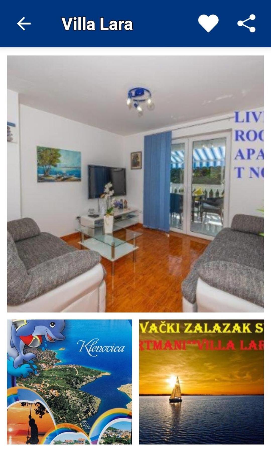 Villa Lara Klenovica Exterior foto